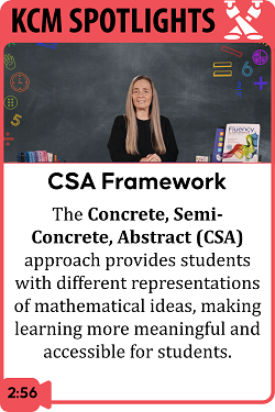 CSA Framework: Connecting Concrete, Semi-concrete, and Abstract Representations